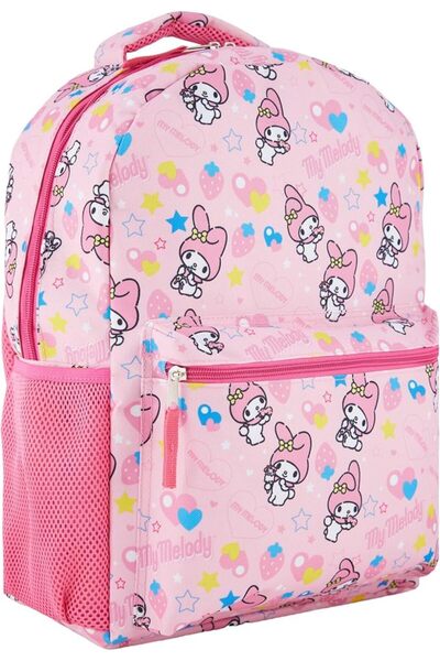 SANRIO Hello Kitty Allover School Backpack - Hello Kitty, My Melody, Kuromi, ...
