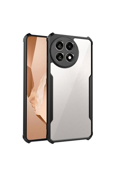 OEM Θήκη Σιλικόνης TPU με Διάφανη Σκληρή Πλάτη για OnePlus 13R 5G / Ace 5G / ...