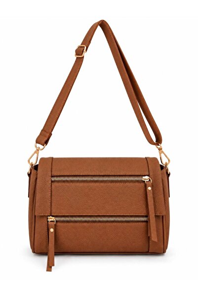 Neli Elegant Women's Zipper Detailed Bag