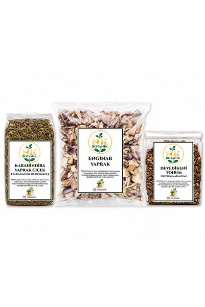 nk botanik Artichoke Leaf, Thistle, Dandelion 50g Set