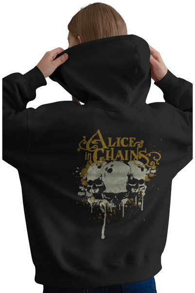SEVBANO Alice In Chains Ροκ Μέταλ Μουσικό Συγκρότημα με Τυπωμένο Σχέδιο Unise...