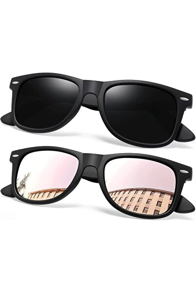 Joopin Square Sunglasses Men Women Polarized UV400 Protection Sun Glasses