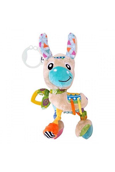 Playgro Λούπε Λάμα Κρεμαστό Αισθητηριακό Παιχνίδι με Δαχτυλίδι Οδοντοφυΐας, 0...