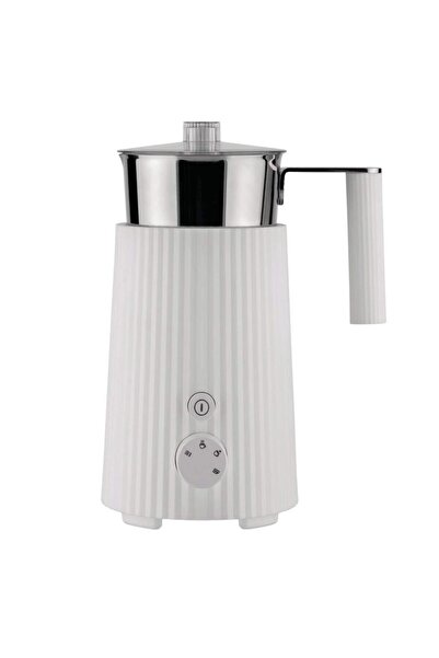 Alessi Plissé MDL13 Ηλεκτρικός Αφροποιητής Γάλακτος, 350 ml, Λευκό, 600 W