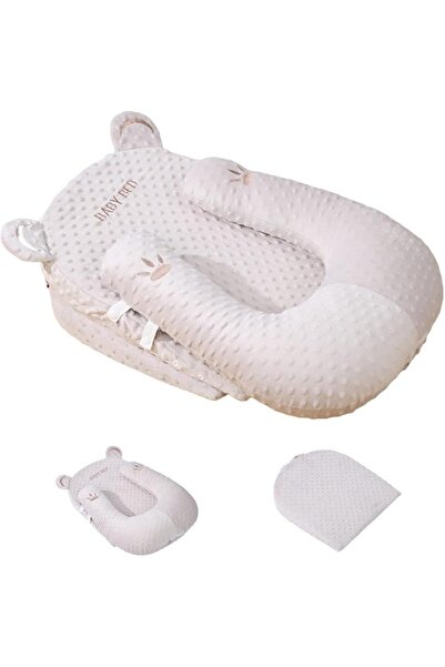 InnoVista Comfortable U-Shaped Nursing Pillow with Anti-Roll Feature, Breatha...