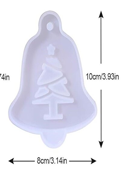 OEM Matrita din silicon glob clopotel ornamente de Craciun 8