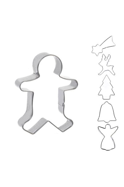 OEM Forme Metalice de Crăciun pentru Biscuiți – 6 buc.. – pentru Biscuiți Fes...