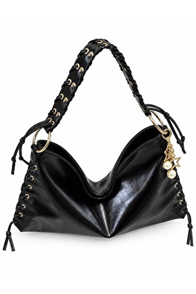 H&D COLLECTİON Cool Model Star Charm Very Stylish Shoulder Bag with Gift