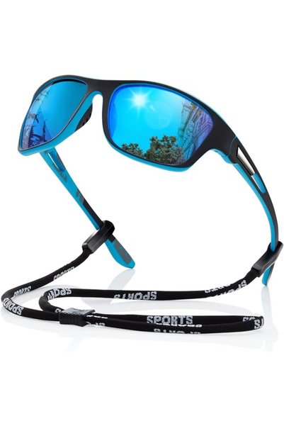 suoso Polarized Sports Sunglasses for Men: UV400 Protection Glasses Womens Wr...