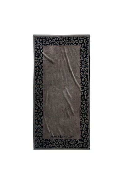 Greenwich Polo Club 3862 Spaghi Καφέ Πετσέτα Θαλάσσης, 90 x 180 εκ., 100% Βαμ...