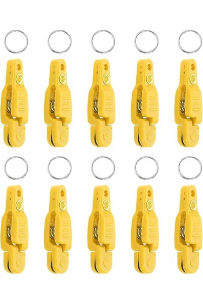 GENERAL 10Pcs Heavy Tension Downrigger Release Clips for Offshore Fishing, Pl...