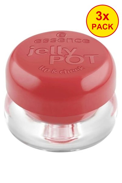 Essence 3 броя Желеобразен балсам за устни и бузи, Hug Me! 10, Есенция, 4 г