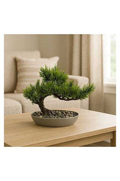 OEM Ghiveci Decorativ cu Planta Artificială Bonsai 24x14x20 cm