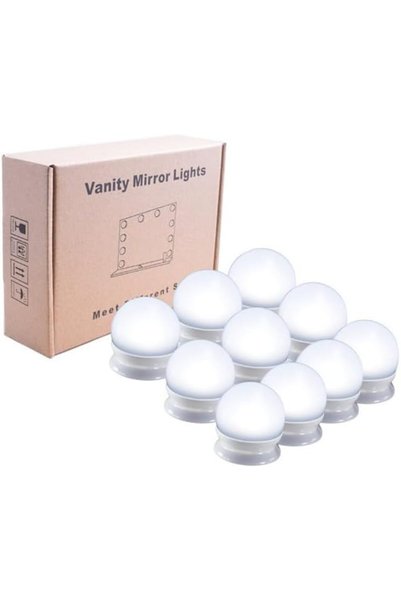 GENERAL Upgraded Hollywood Style LED Vanity Mirror Lights Kit, 10 Dimmable Bu...