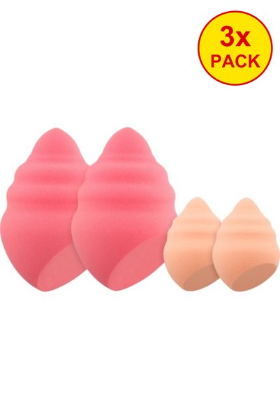 Essence 3x PACK Set of 4 makeup sponges Disney THE LITTLE MERMAID Collection