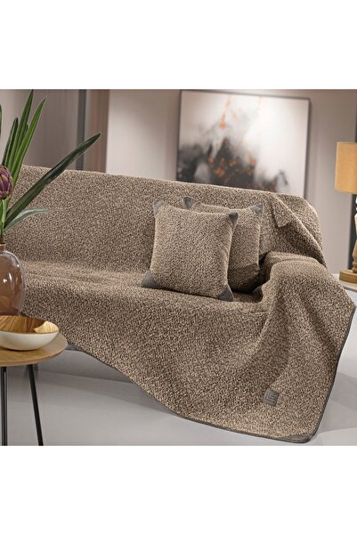 Guy Laroche Κουβέρτα Καναπέ Λάμα Ζακάρ, Ταπέ, Τριθέσια, 170 x 300 εκ.