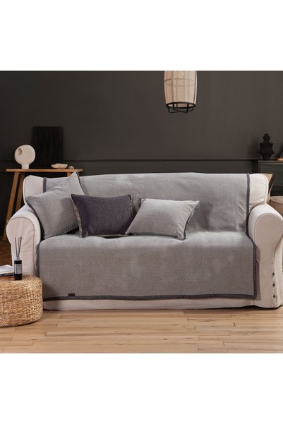 Nef Nef Homeware Nef-Nef Γκρι Ριχτάρι Πολυθρόνας, 170 x 180 εκ.