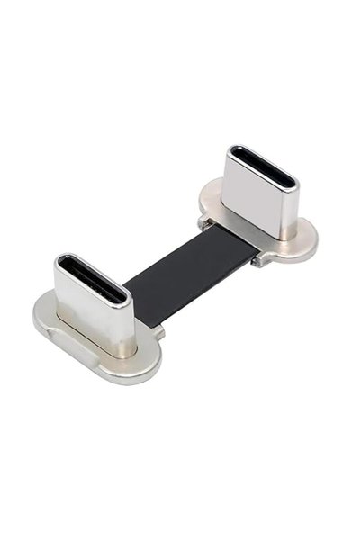 KASTWAVE كابل بيانات USB-C إلى USB-C قصير، تصميم نحيف للغاية بسمك 2 سم، سلك ش...