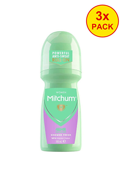 Mitchum 3x ΠΑΚΕΤΟ Αποσμητικό roll-on Flower Fresh