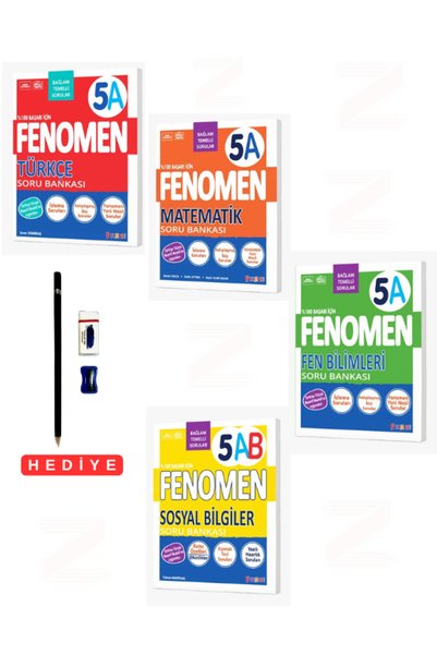 Fenomen Yayıncılık 2027 5.Sınıf Türkçe Matematik Fen Bilimleri Sosyal Bilgile...