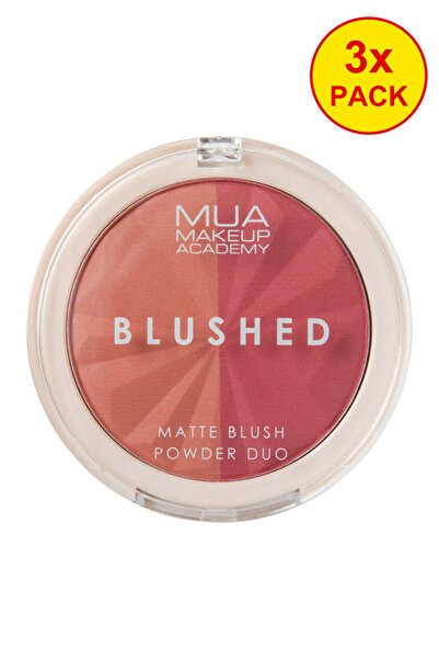 MUA Makeup Academy Pachet de 3x Fard de obraz duo – Ghimbir