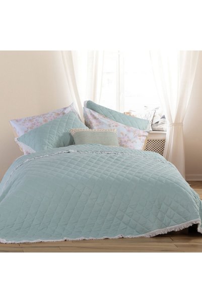 Nef Nef Homeware Nef-Nef Edna Aqua Μονό Κουβερλί, 160 x 220 εκ.