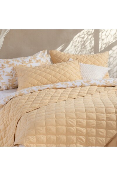 Nef Nef Homeware Nef-Nef Homeware Κουβερλί Ολγκα Καπιτονέ με σχέδιο μέλι, Σού...