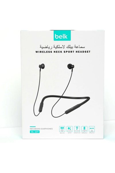 Belk بيلك - سماعة بلوتوث لاسلكية رياضية صوت نقي متكامل BL-607