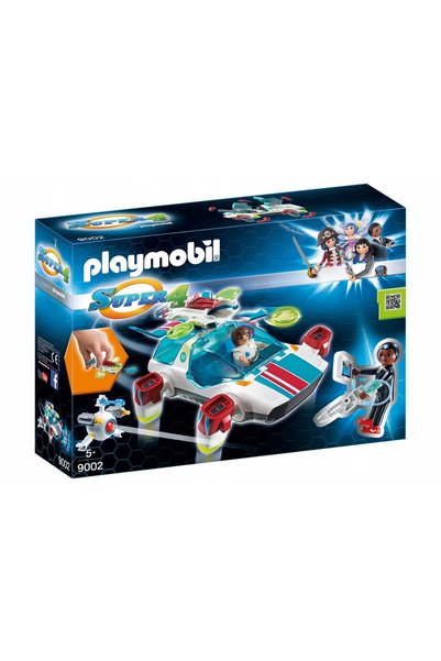Playmobil KLOCKI SUPER 4 FULGURIX CU AGENT GENE