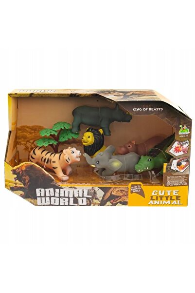 Eurobaby SET FIGURINE ANIMALE SAFARI 7 BUCĂȚI