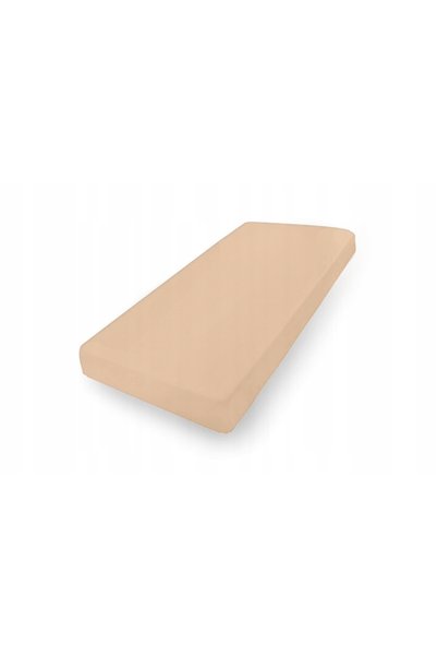 Matex Cearșaf de pat din jerseu cu elastic 130/140x190/200 CLASSIC Bej