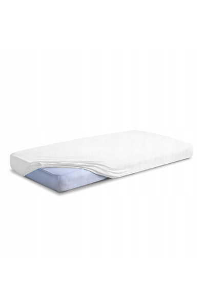 Matex Cearșaf de pat Frotte cu elastic 180/190x190/200 CLASSIC Alb