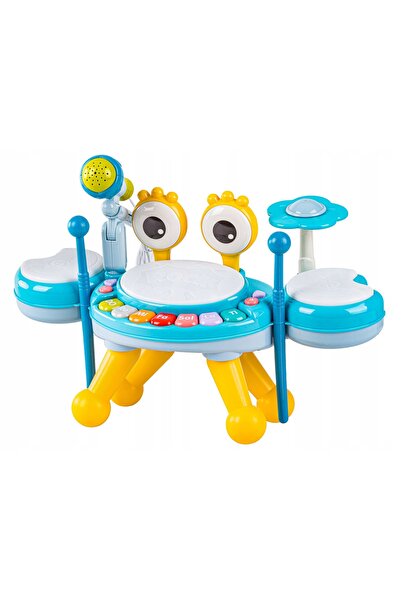 Jokomisiada Set de jucării: mini tobe și pian crab