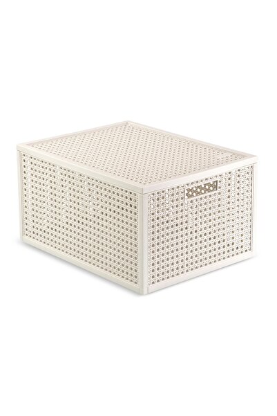 CURVER COȘ DE DEPOZITARE ORGANIZATOR CU CAPAC 20L BEJ