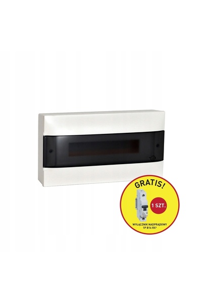 Legrand Cutie de distribuție montată la suprafață cu 18 module LE-137436 Prac...