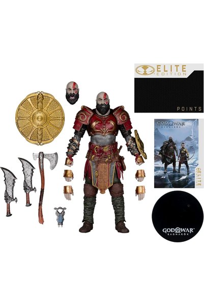 Genel Markalar God of War Ragnarok Kratos (18 cm) Deluxe Figür (Elite Edition)