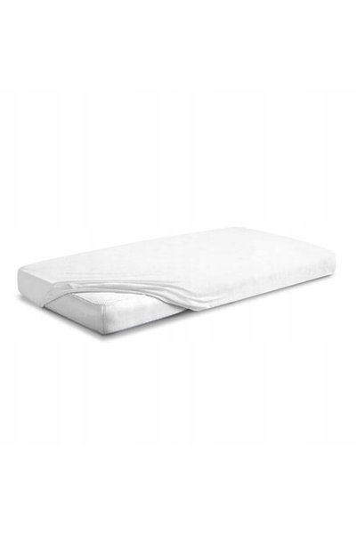 Matex Cearșaf de pat Frotte cu elastic 150/160x190/200 PREMIUM Alb