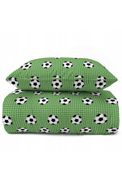Detexpol Lenjerie de pat pentru bebeluși 160x200 Teren de fotbal XOXO Dreams