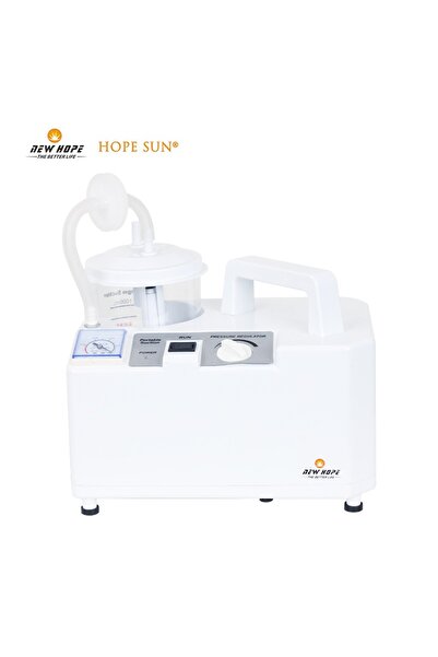 New Hope China Electric Portable Vacuum Suction Machine Light Weight Oral Nasal Sputum Aspirator for Adults and Children