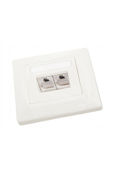 Solarix Mufă terminală RJ-45 SX9-2-6-STP-WH