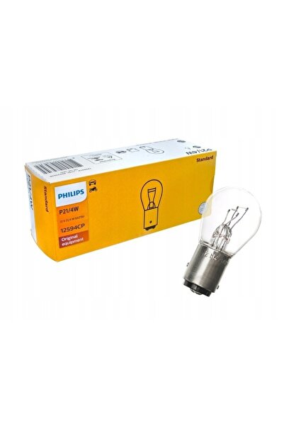 Philips P21/4W BAZ15D 12V 21/4W becuri 10 bucăți