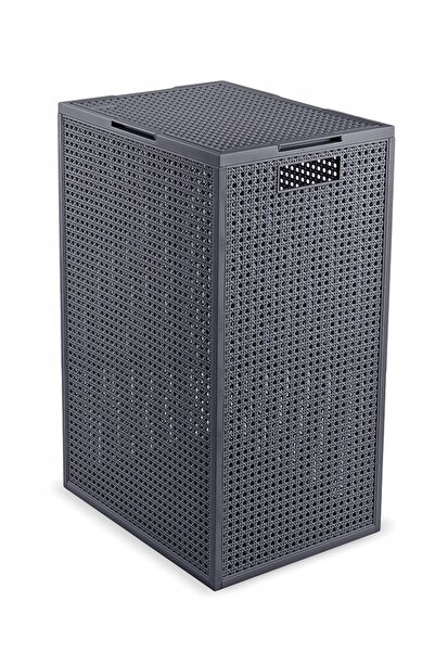 CURVER Coș de rufe pentru baie, 60L, din plastic gri