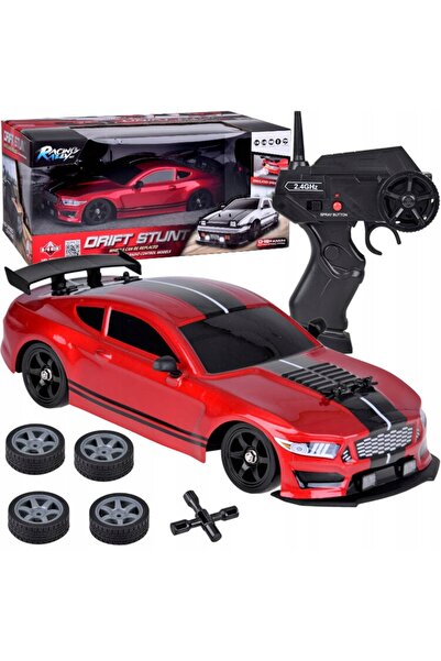 Jokomisiada Mașină RC cu telecomandă, drift 4x4, cu efect de fum și lumini LE...