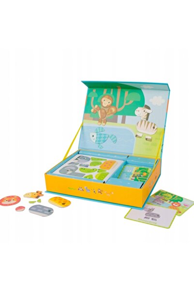 Jokomisiada Puzzle magnetic cu animale pentru copii
