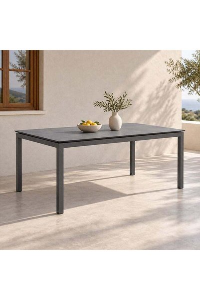 Generic Brand DANUBE HOME Alden Dining Table | 1 pc Outdoor Table | Water-Res...