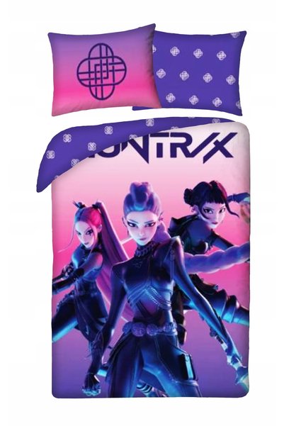 Halantex Lenjerie de pat din bumbac 160x200 Demon Hunters K-Pop HIT