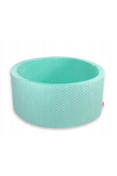 Bobono Piscină gonflabilă minky, înălțime 40 cm, cu 200 de mingi - verde mentă