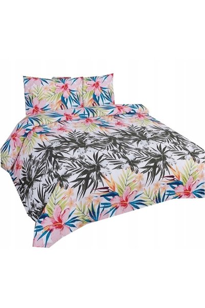 Matex Lenjerie de pat din flanelă 140x200 F61A cu model floral
