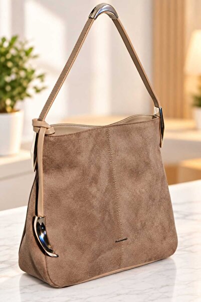 Vona Bags Suede Women's Shoulder Bag 1090