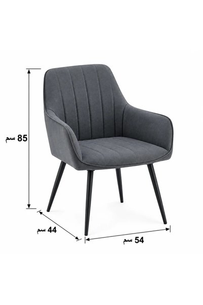 l'elephante مجموعة طعام عصرية مكونة من 3 قطع - طاولة مستديرة بقاعدة + كرسيين مبطنتين - تصميم موفر للمساحة مثالي للشرفة وال مجلس وغرفة المعيشة والمطبخ ومنطقة الاستقبال